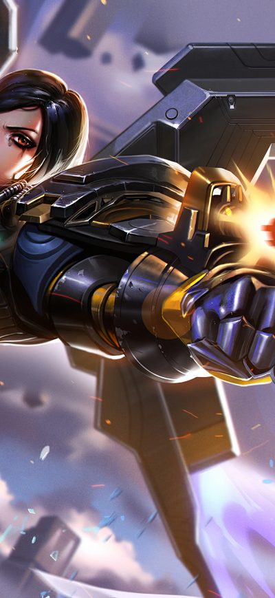 Fond d'écran iPhone Pharah Overwatch 4k 2020