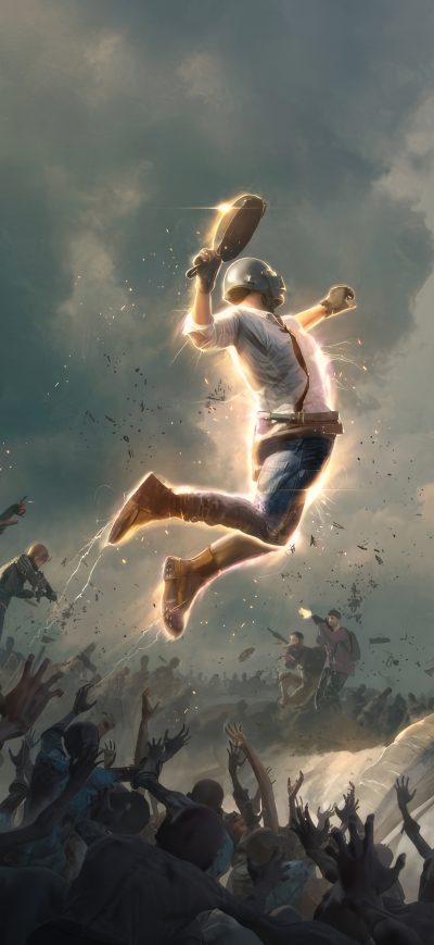 Fond d'écran iPhone Pubg Monster Chicken And Zombies