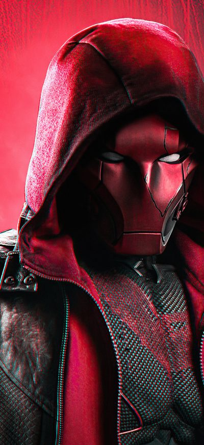 Fond d'écran iPhone Curran Red Hood 5k