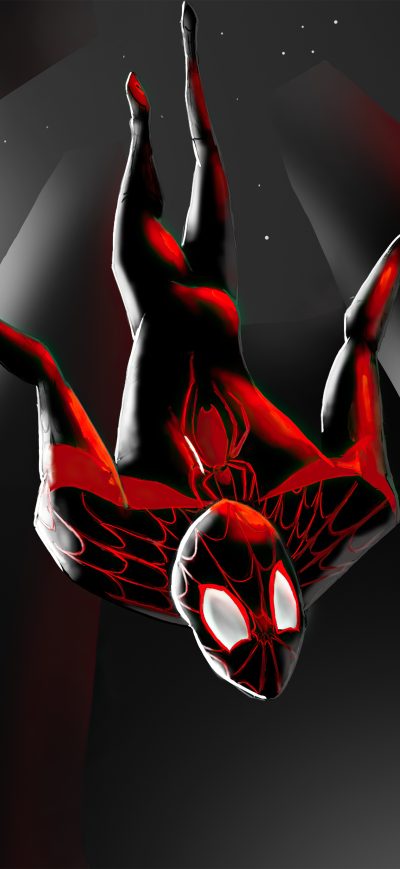 Fond d'écran Milesmorales sur iPhone