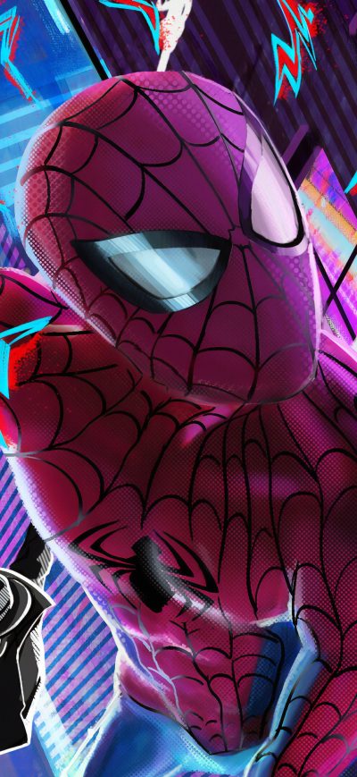 Fond d'écran iPhone Spider Verse Gang