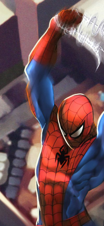 Fond d'écran iPhone Spiderman Vs Venom Fight 4k