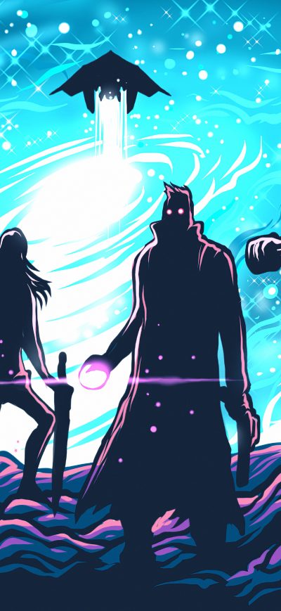 Fond d'écran iPhone The Guardians Of The Galaxy Art 4k