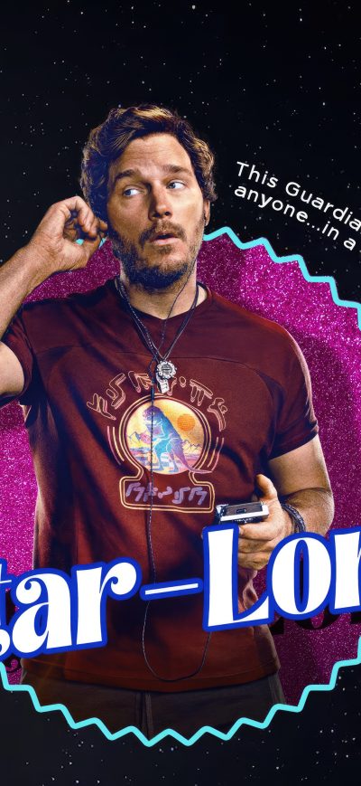 Fond d'écran iPhone Star Lord Guardians Of The Galaxy Vol 3 2023
