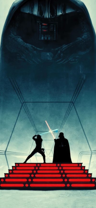 Fond d'écran iPhone Star Wars Empire Strikes Back 40th Anniversary Poster