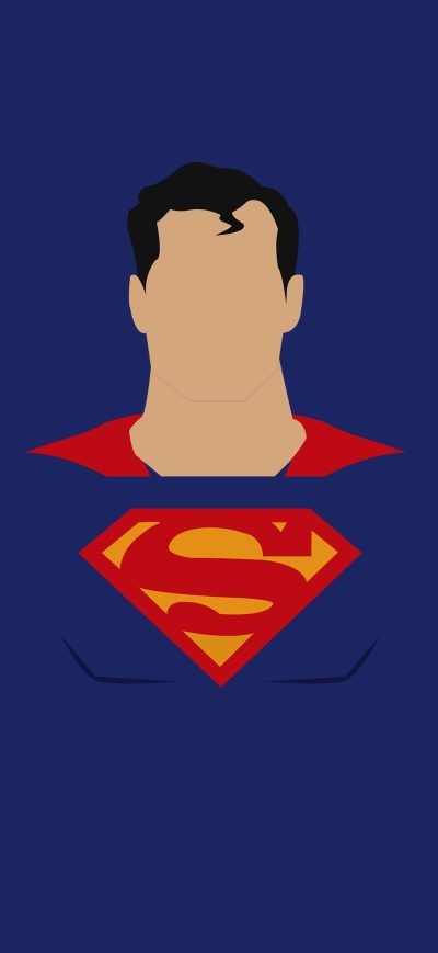 Fond d'écran iPhone Superman Minimalism Art