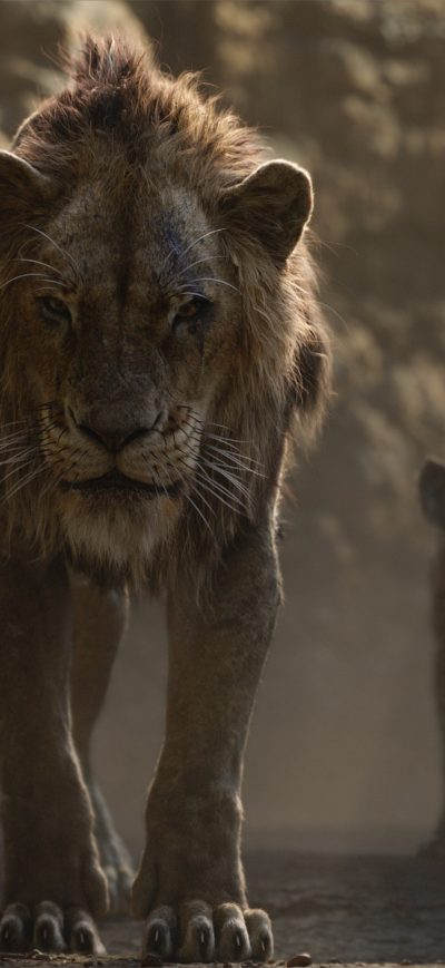 Fond d'écran iPhone The Lion King 2019 Scar