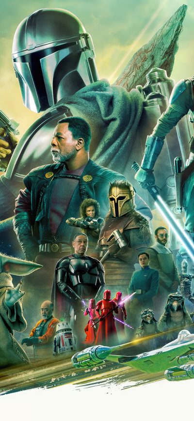 Fond d'écran iPhone The Mandalorian S03