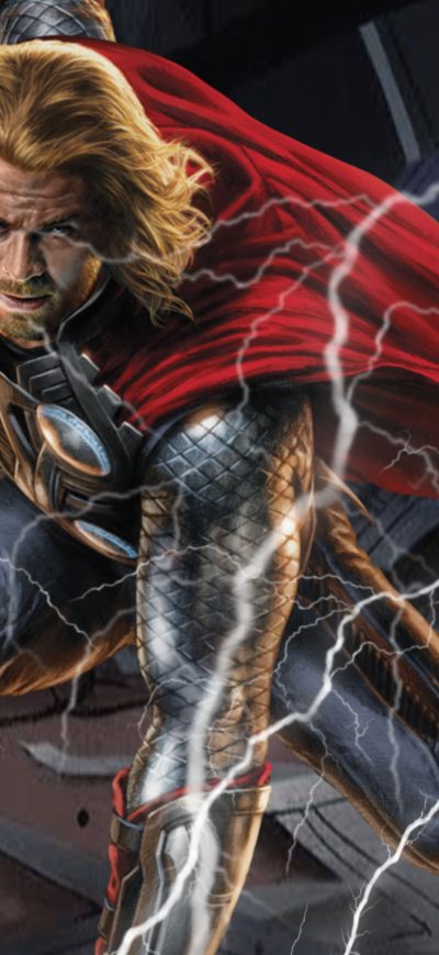 Fond d'écran iPhone Thor Thunder Arts