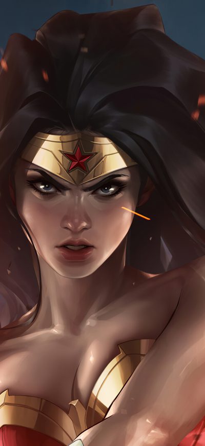 Fond d'écran iPhone Dc Wonder Woman 4k