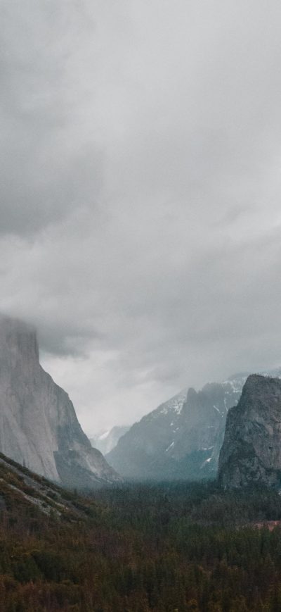 Fond d'écran iPhone 4k Yosemite Landscape View