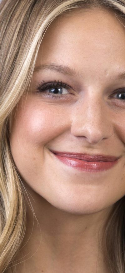 Fond d'écran iPhone Melissa Benoist Closeup Face 4k
