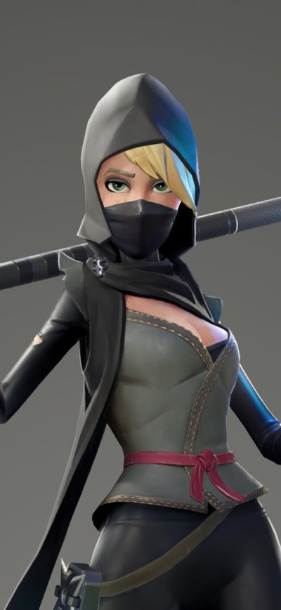 Fond d'écran iPhone Fortnite Female Ninja