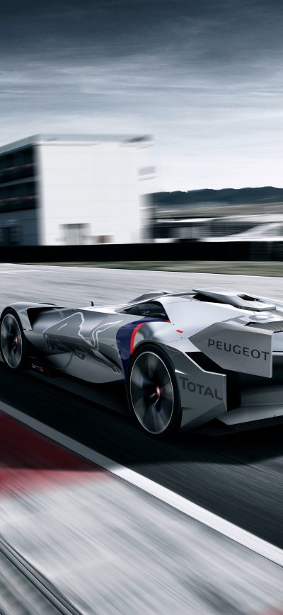 Fond d'écran iPhone Peugeot L500 R HYbrid Vision Rear Gran Turismo