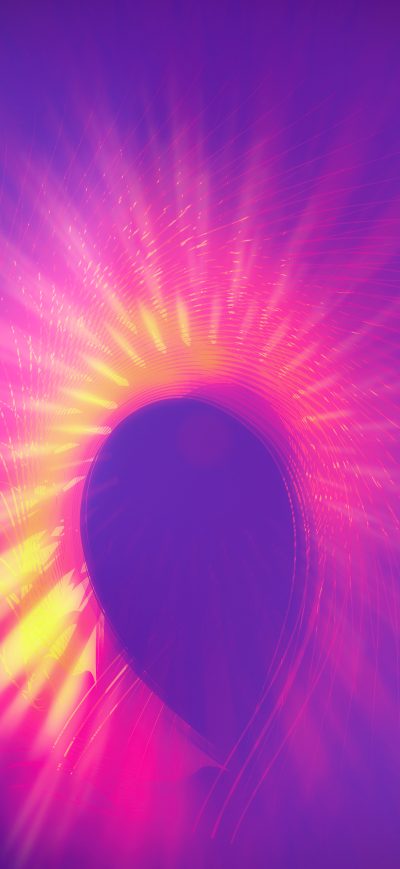 Fond d'écran iPhone Purple Blue Abstract Art 4k