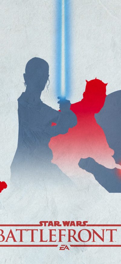 Fond d'écran iPhone Star Wars Battlefront 2 Light Artwork