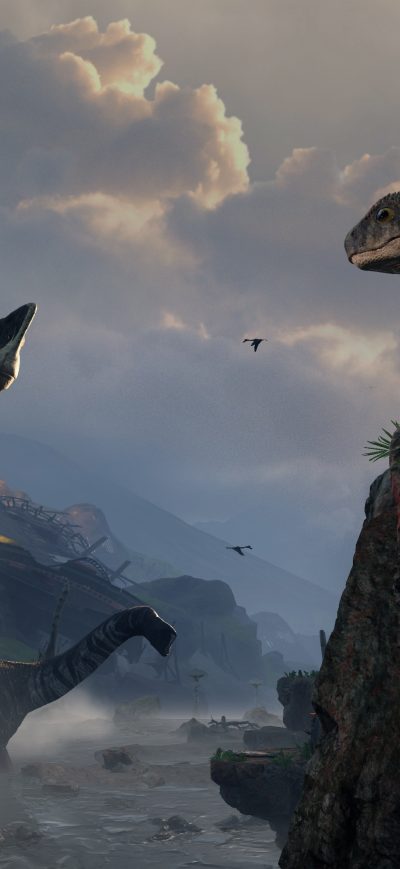 Fond d'écran iPhone Robinson The Journey on PSVR 4k