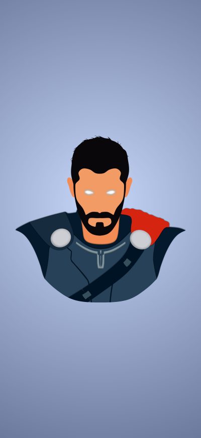 Fond d'écran iPhone Thor Minimalism 12k