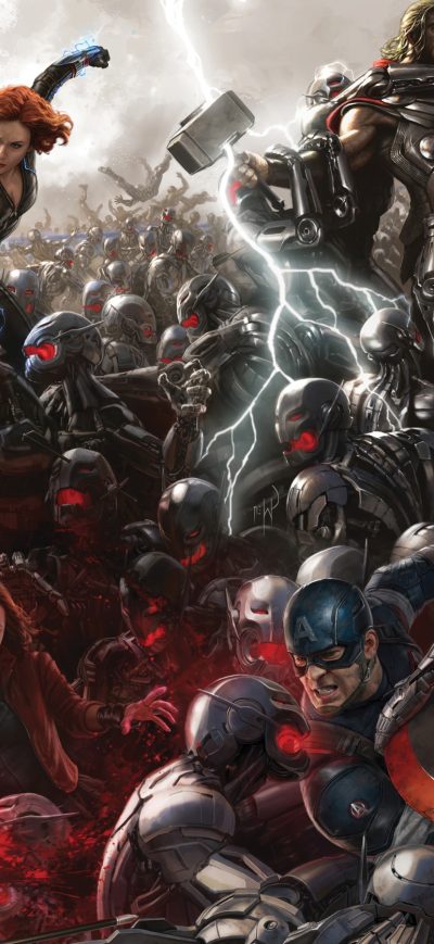 Fond d'écran iPhone Avengers Age Of Ultron Art Work