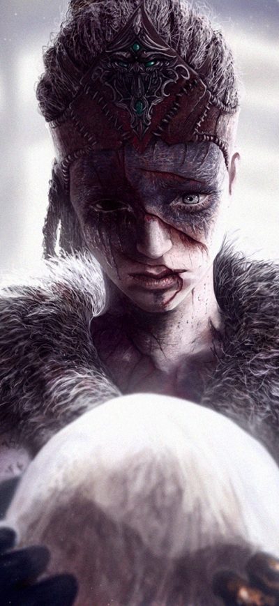 Fond d'écran iPhone Hellblade Senuas Sacrifice FanArt