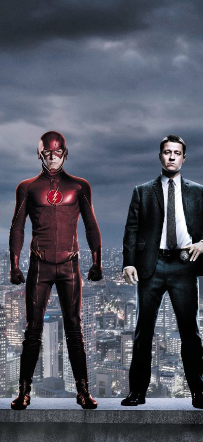 Fond d'écran iPhone DC The CW Superheroes