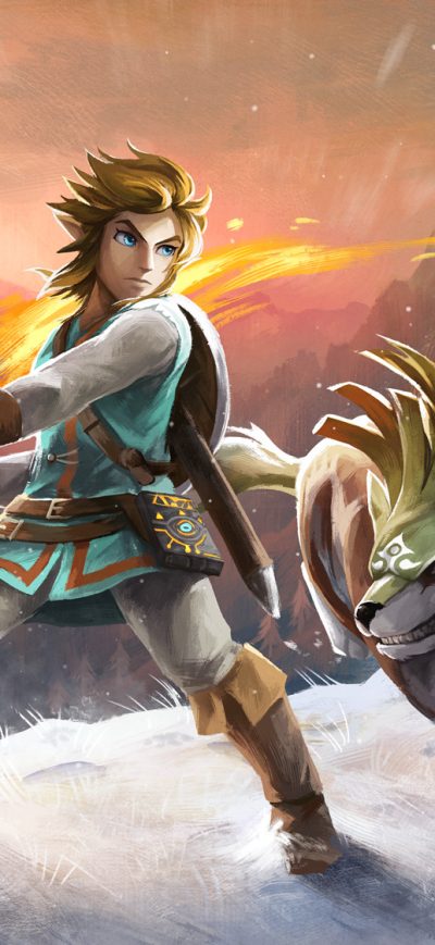 Fond d'écran iPhone The Legend of Zelda Breath of the Wild