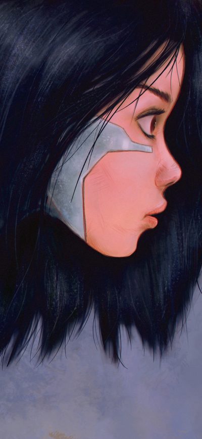 Fond d'écran iPhone Alita Battle Angel 5k