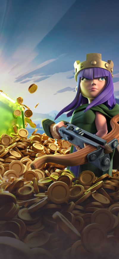 Fond d'écran iPhone Archer Queen Clash Of Clans