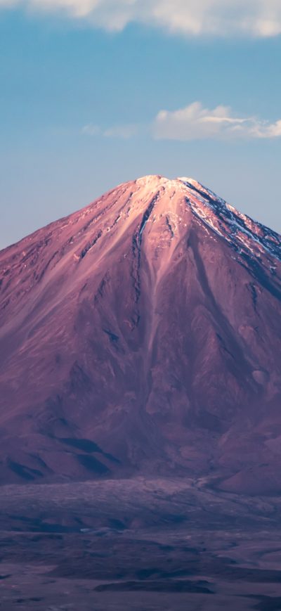 Fond d'écran iPhone Volcano Chile 5k