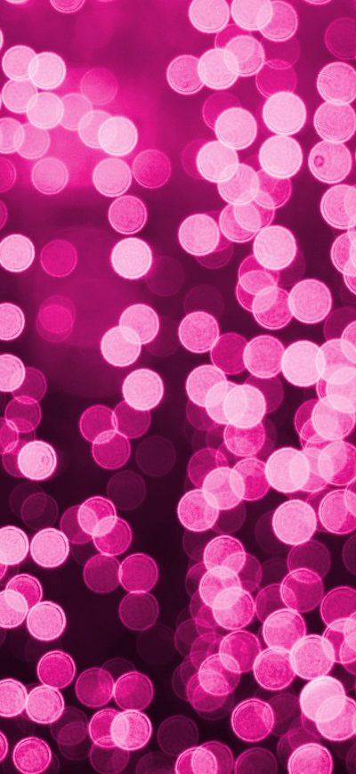Fond d'écran iPhone Bokeh Effect Pink Lights Celebrations