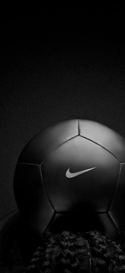 Fond d'écran iPhone Nike Black Play Football