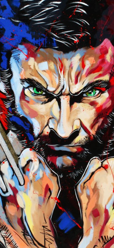 Fond d'écran iPhone Wolverine 8k
