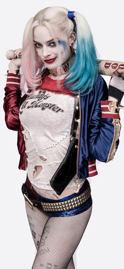 Fond d'écran Harley Quinn Costume sur iPhone