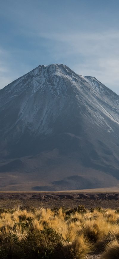 Fond d'écran iPhone Volcano Mountain Peak Landscape