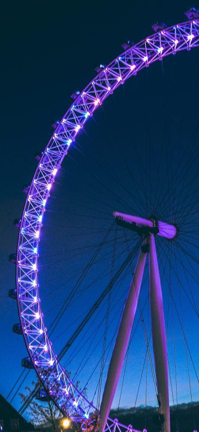 Fond d'écran iPhone Ferris Wheel With Lights