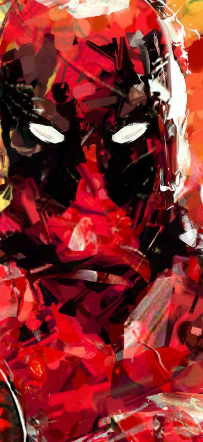 Fond d'écran iPhone Deadpool 8k Art