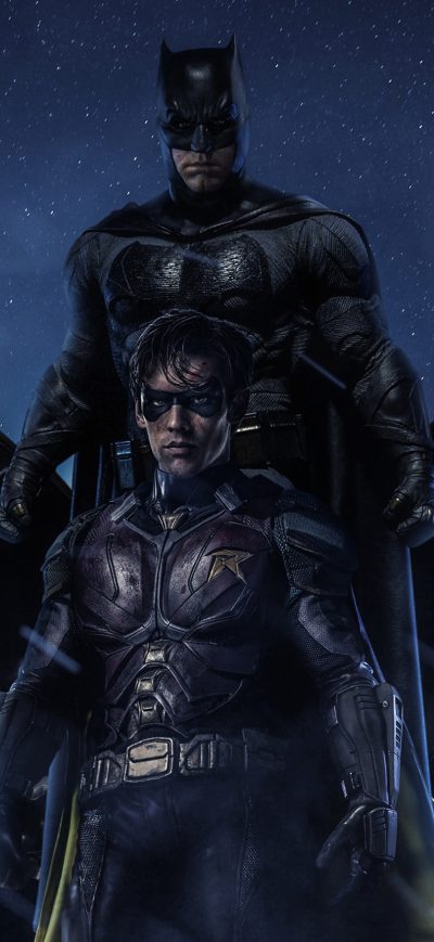 Fond d'écran iPhone Batman And Robin