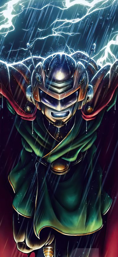Fond d'écran The Great Saiyaman sur iPhone