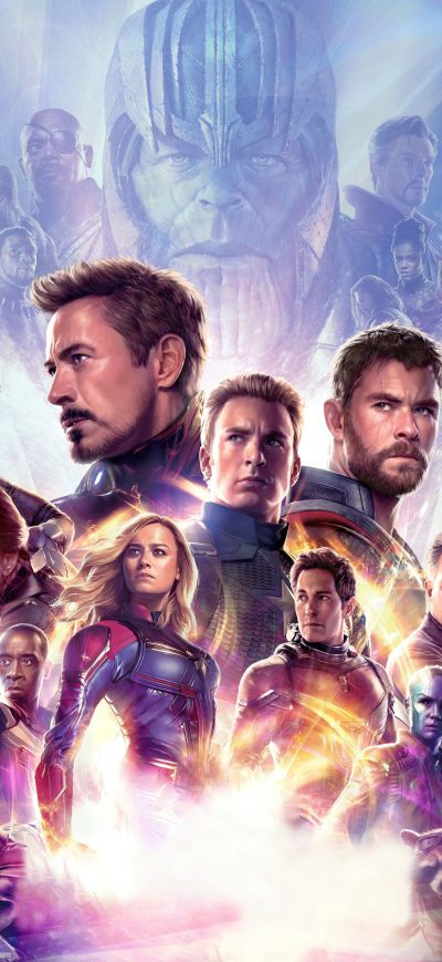 Fond d'écran iPhone Avengers Endgame 2019 8k