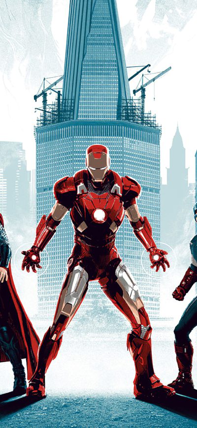 Fond d'écran iPhone Avengers Artwork New