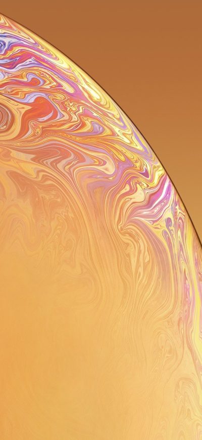 Fond d'écran iPhone IPhone X XR Double Bubble Yellow