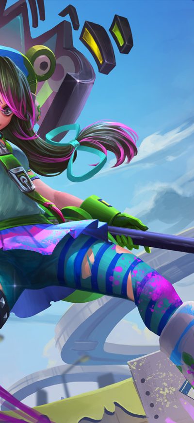 Fond d'écran iPhone Punk Polly In Heroes Of Newerth