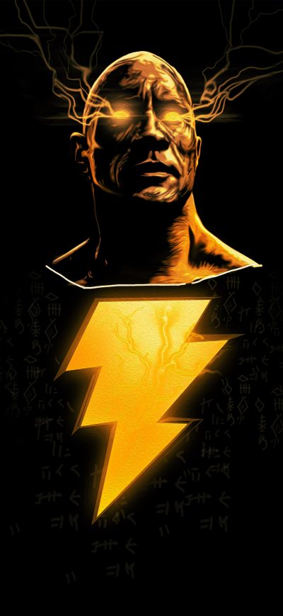 Fond d'écran iPhone Black Adam 8k 2023