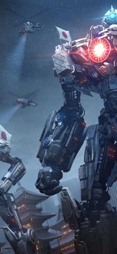 Fond d'écran iPhone Pacific Rim Maelstrom 2018