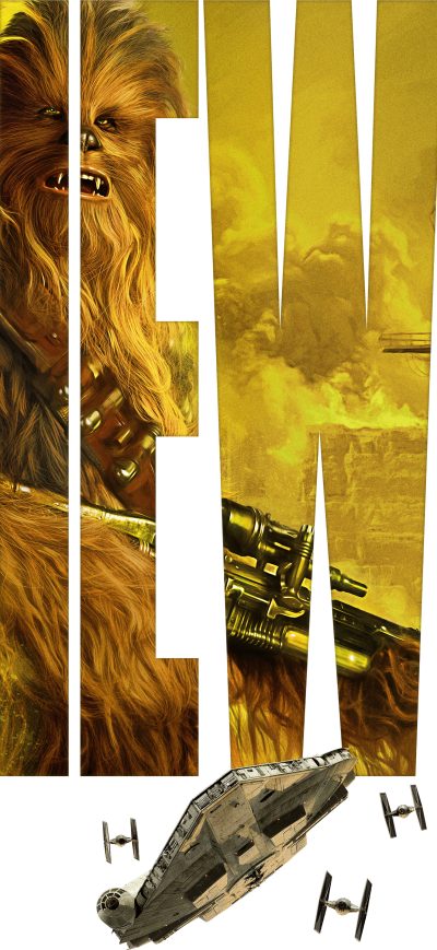 Fond d'écran iPhone Chewie Solo A Star Wars Story 5k