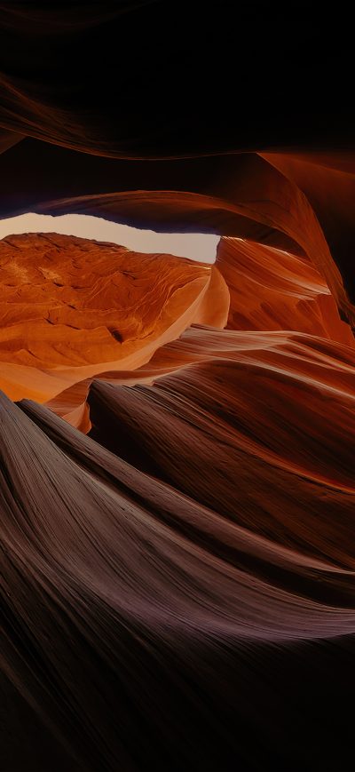 Fond d'écran iPhone Canyon Cleft 4k