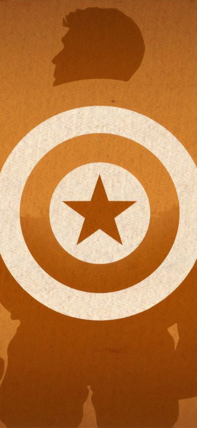 Fond d'écran iPhone Captain America Wall Background