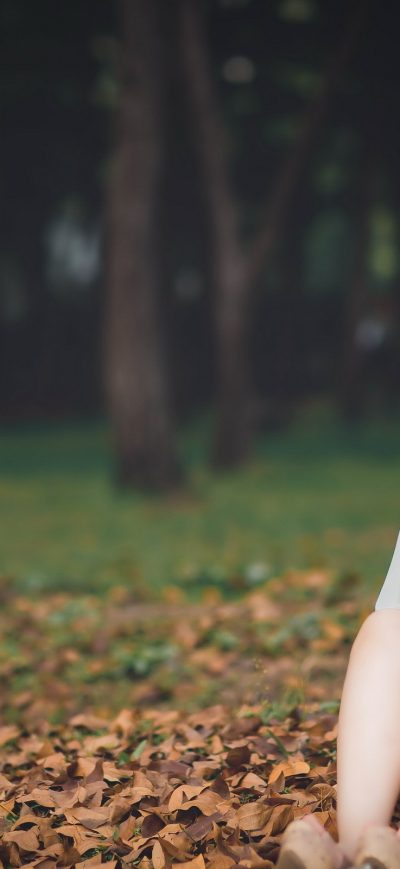 Fond d'écran iPhone Sitting Alone With Teddy Bear