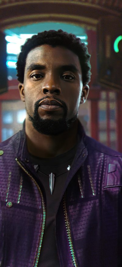 Fond d'écran iPhone Chadwick Boseman As Star Lord
