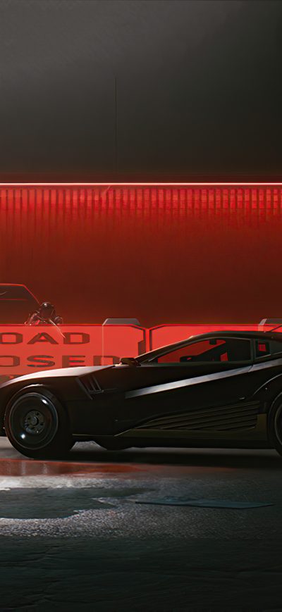 Fond d'écran iPhone Cyberpunk 2077 4k Car